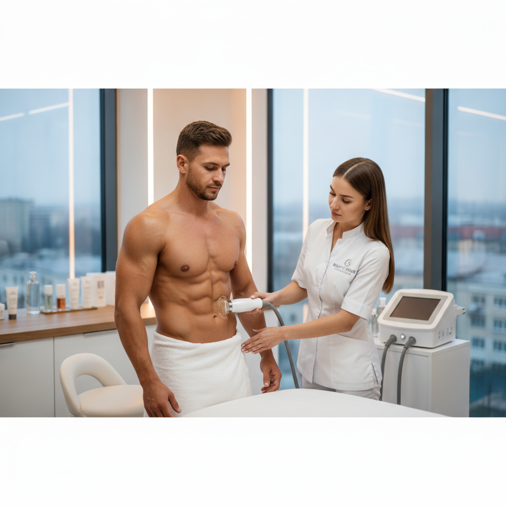 Tratamientos de estética corporal para hombres: abdomen y flancos para definir la silueta