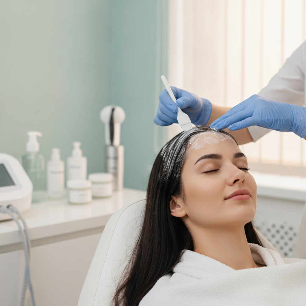 Peeling del cuero cabelludo en clínica: beneficios y para quién es