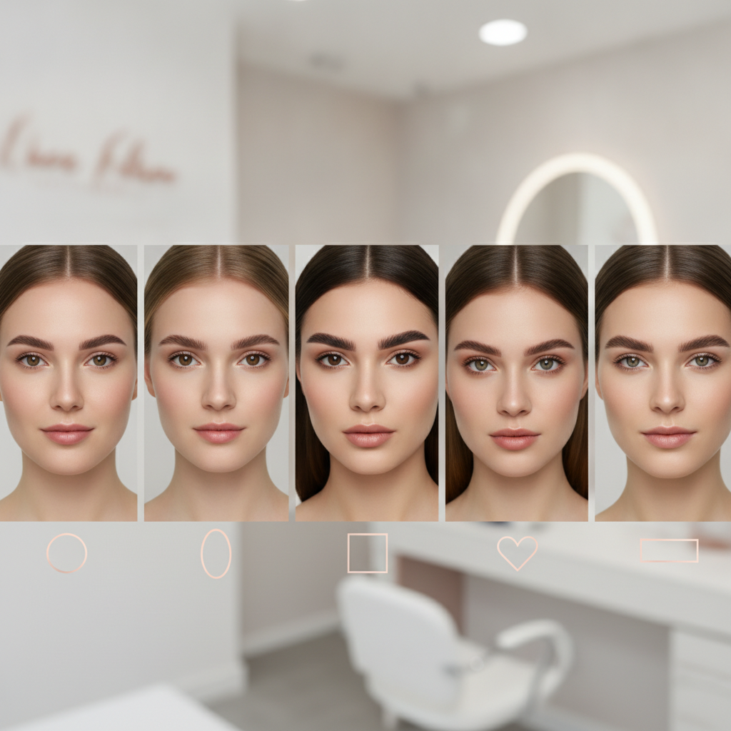 Diseño de cejas según la forma del rostro: asesoramiento profesional